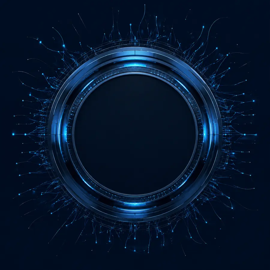 Abstrakter AMAZING DATA Intelligence Core